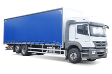 Car Hire Beeston - 26 Tonne Curtain Side Lorry - Truck hire Beeston